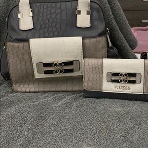 Guess purse and wallet